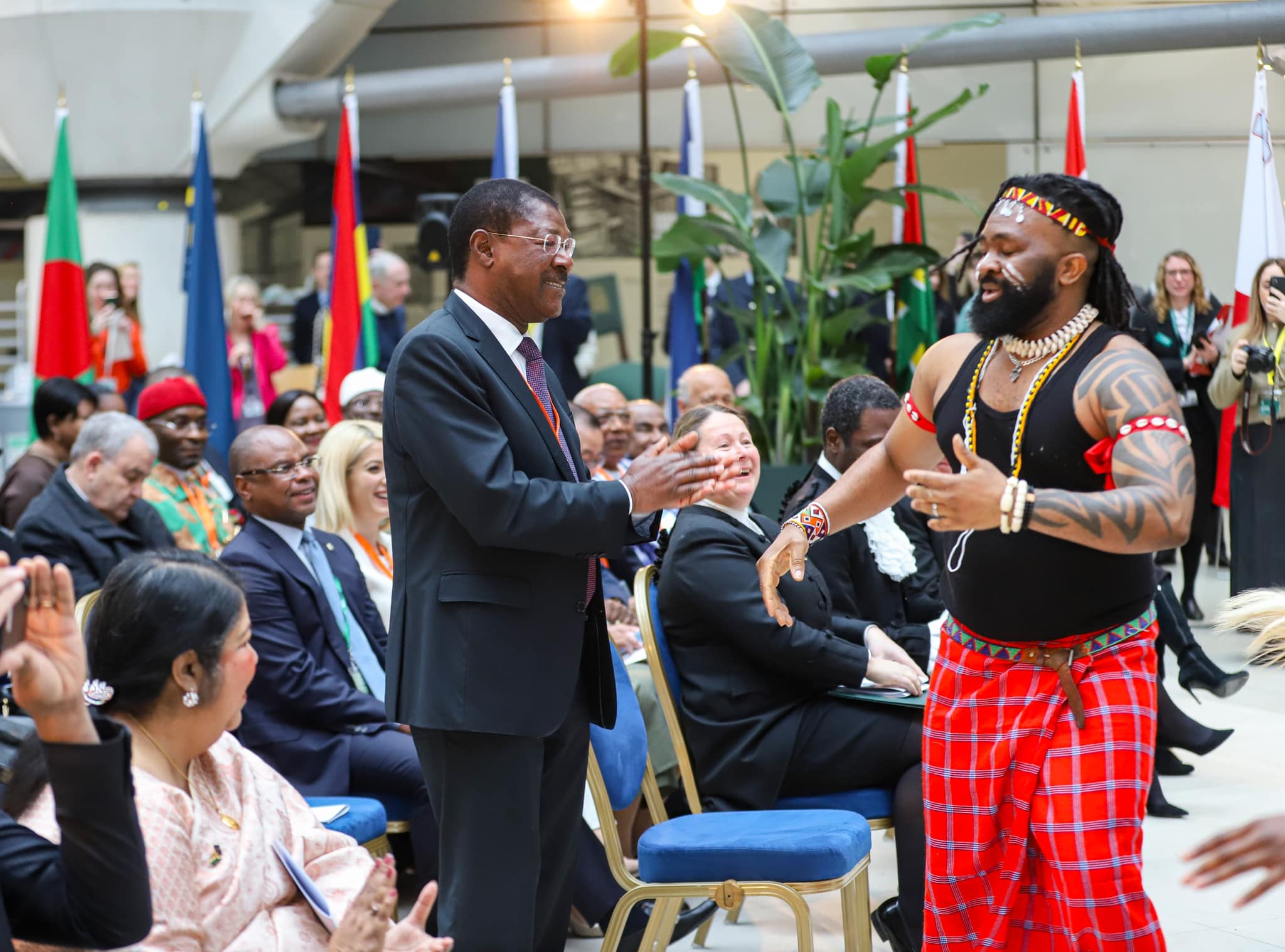 House Speakers in London for the 75th Commonwealth anniversary