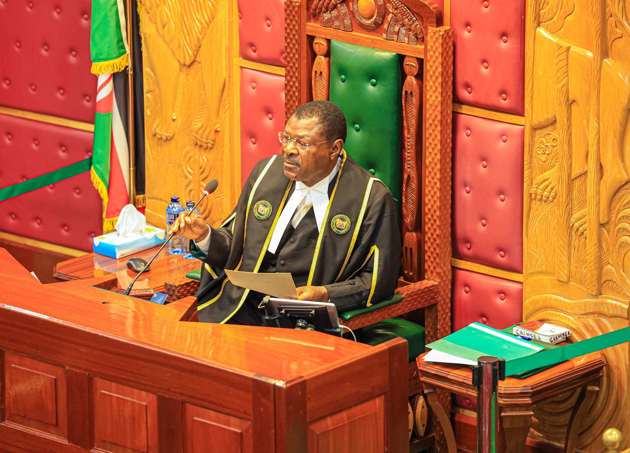 Speaker Wetang’ula faults DP Gachagua for addressing the media before impeachment proceedings