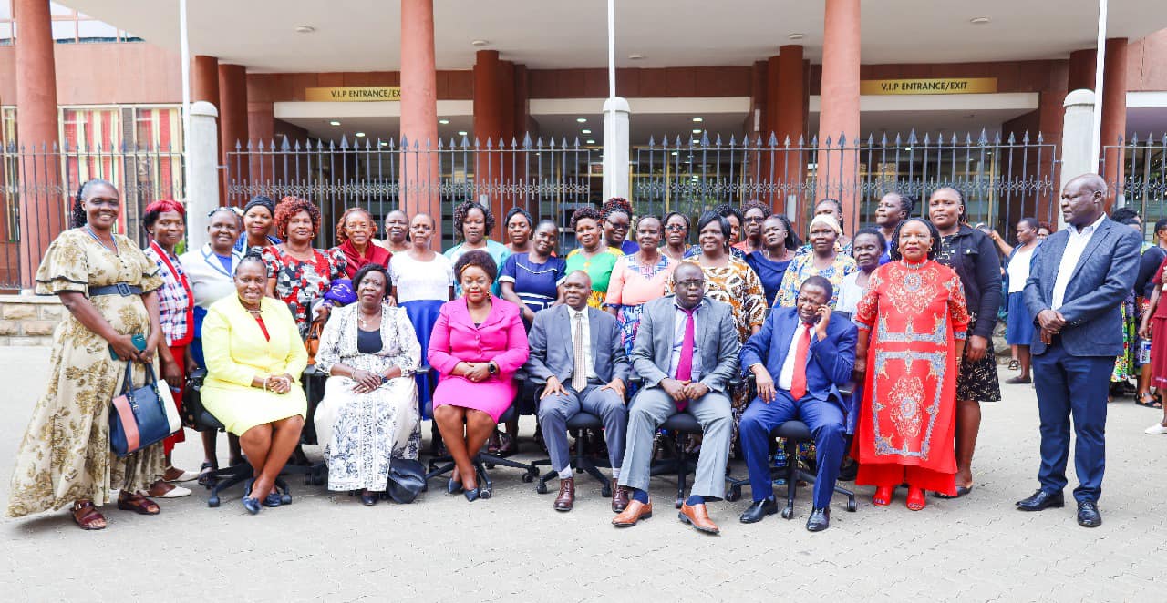 Commissioner Rachel Ameso hosts historic meeting with Shisele Tosha CBO at Parliament Buildings, discuss development programmes