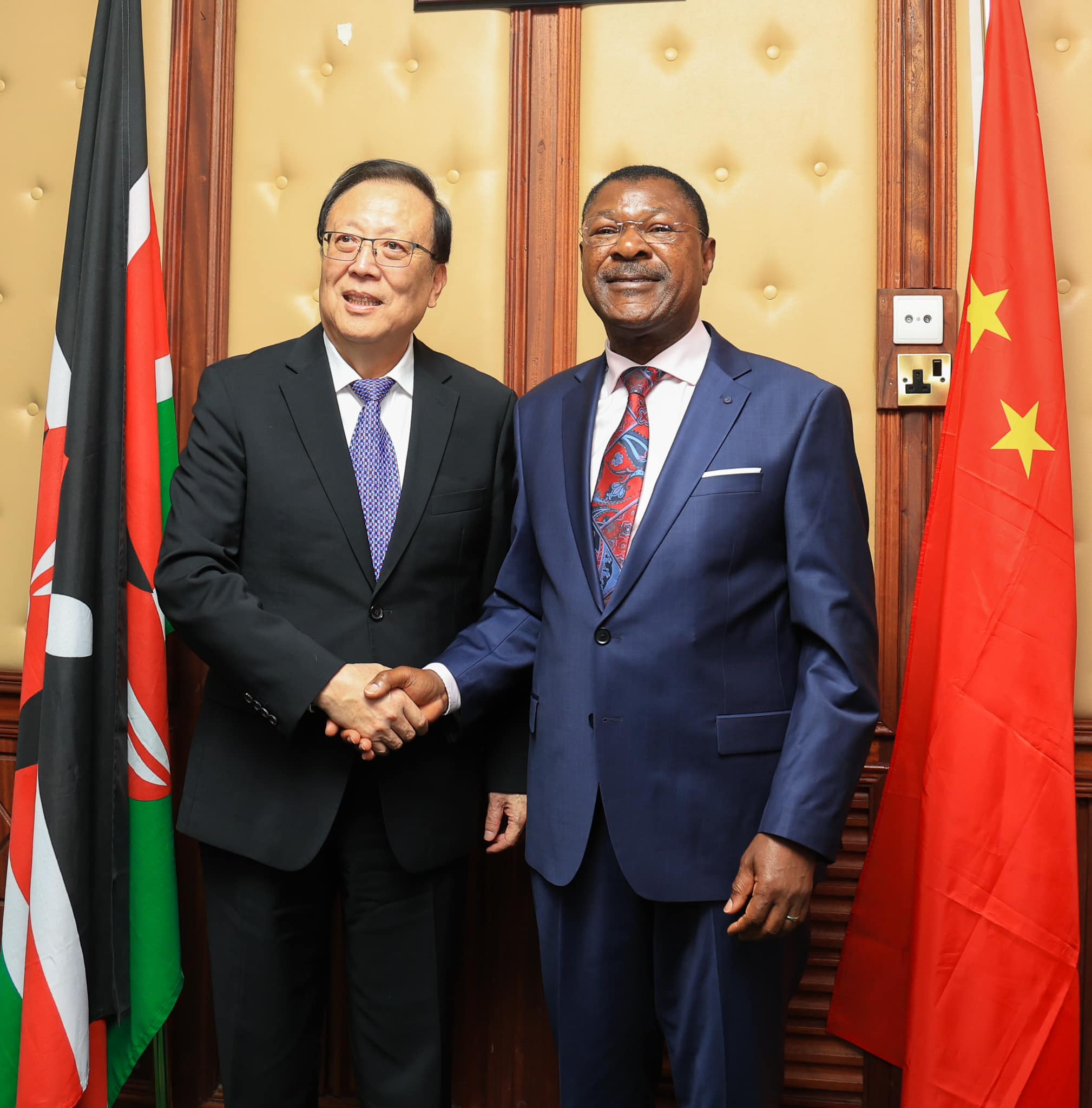 Expand China-Kenya engagements on Trade, Speaker Wetang’ula tells Chinese delegation