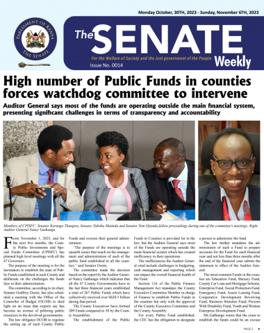 The Senate Weekly - Issue No. 14