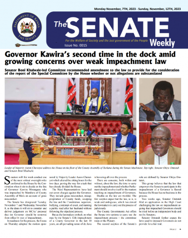 The Senate Weekly - Issue No. 15